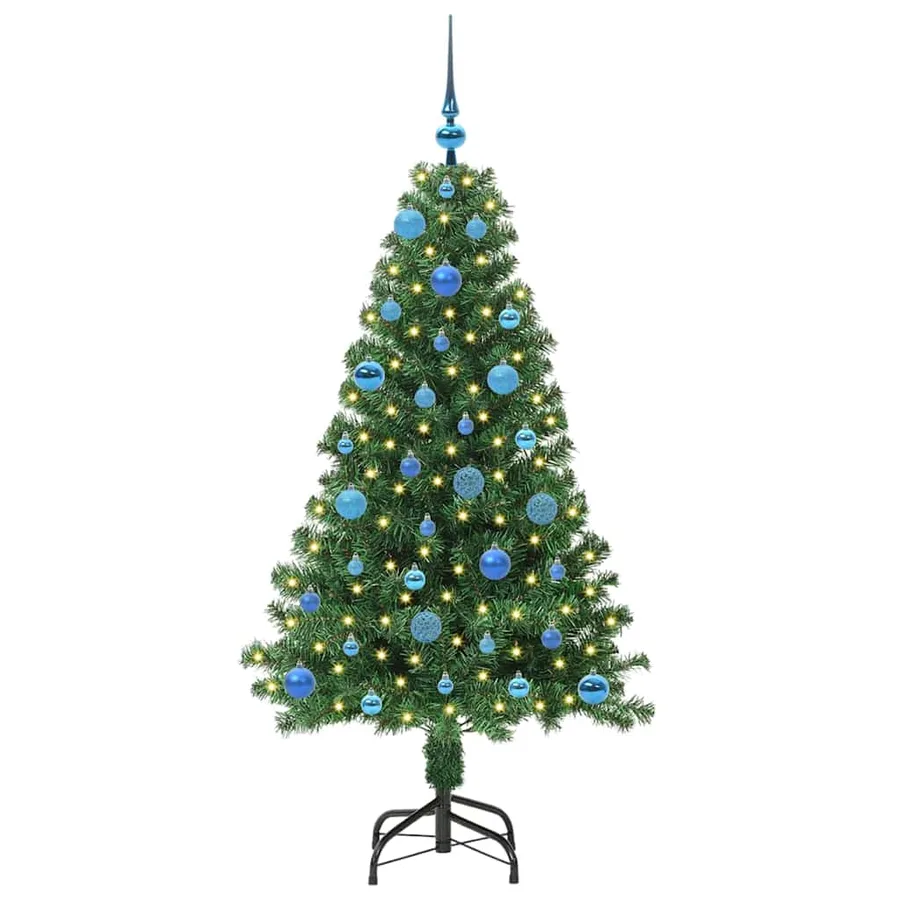 Sapin de Noël artificiel Vert 150 cm PVC, Acier et Plastique - 3