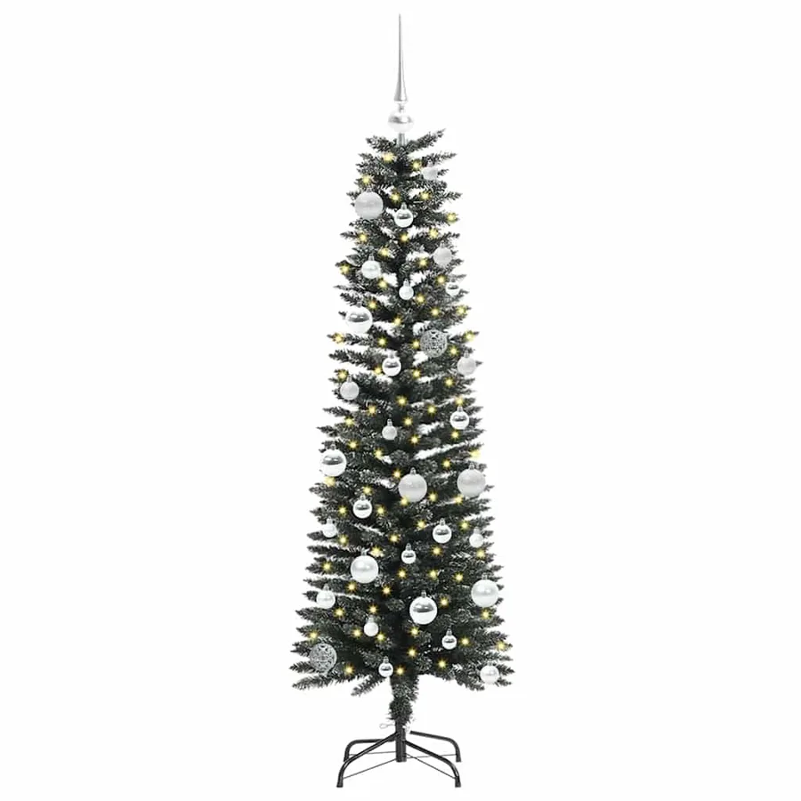 Sapin de Noël artificiel Vert 150 cm PVC, plastique et acier - 3