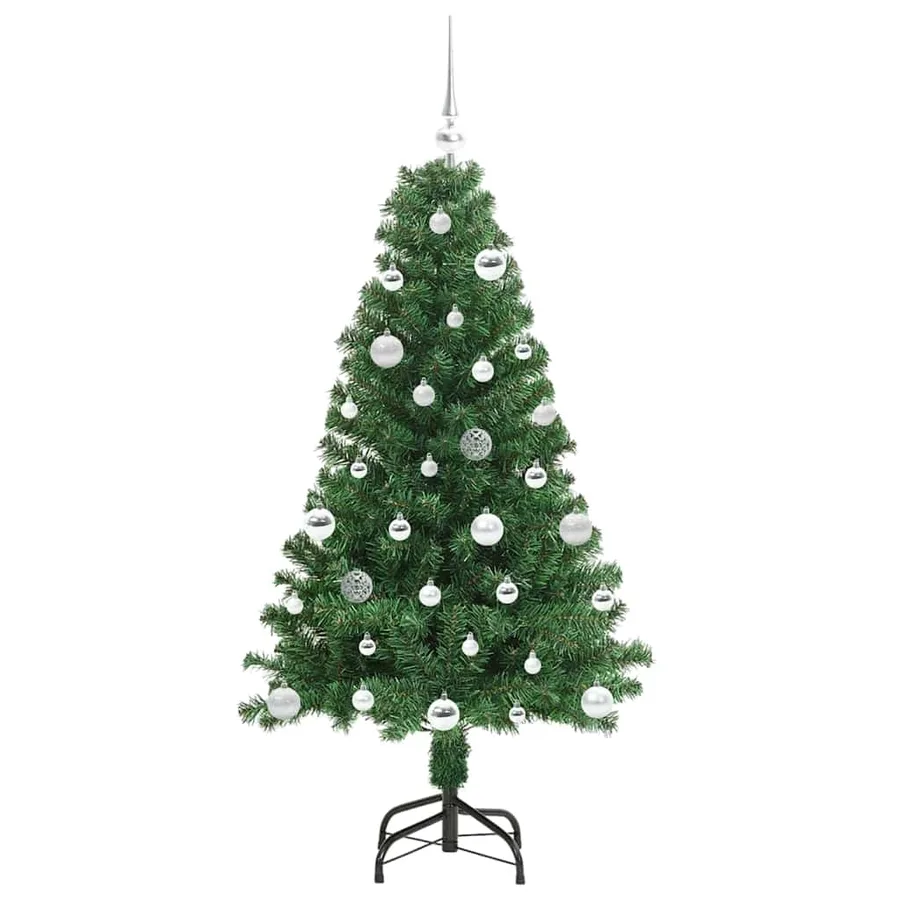 Sapin de Noël artificiel Vert 150 cm PVC, Acier et Plastique - 4