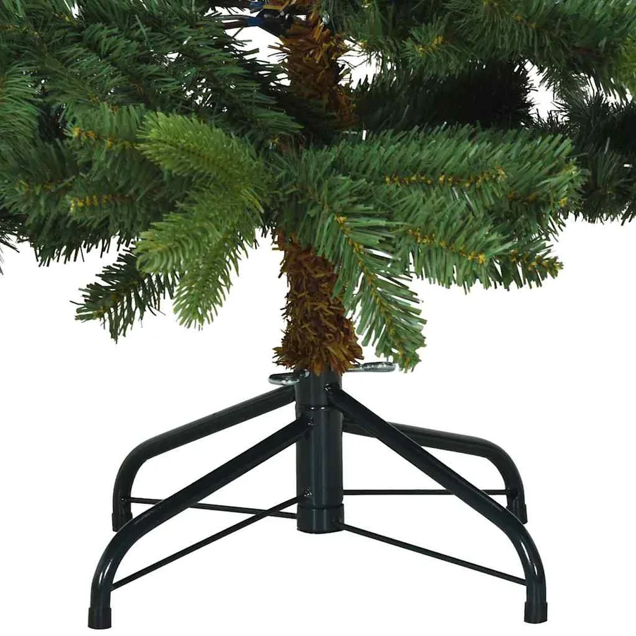 Sapin de Noël artificiel avec 150 LED Vert 150 cm PE et PVC - 14
