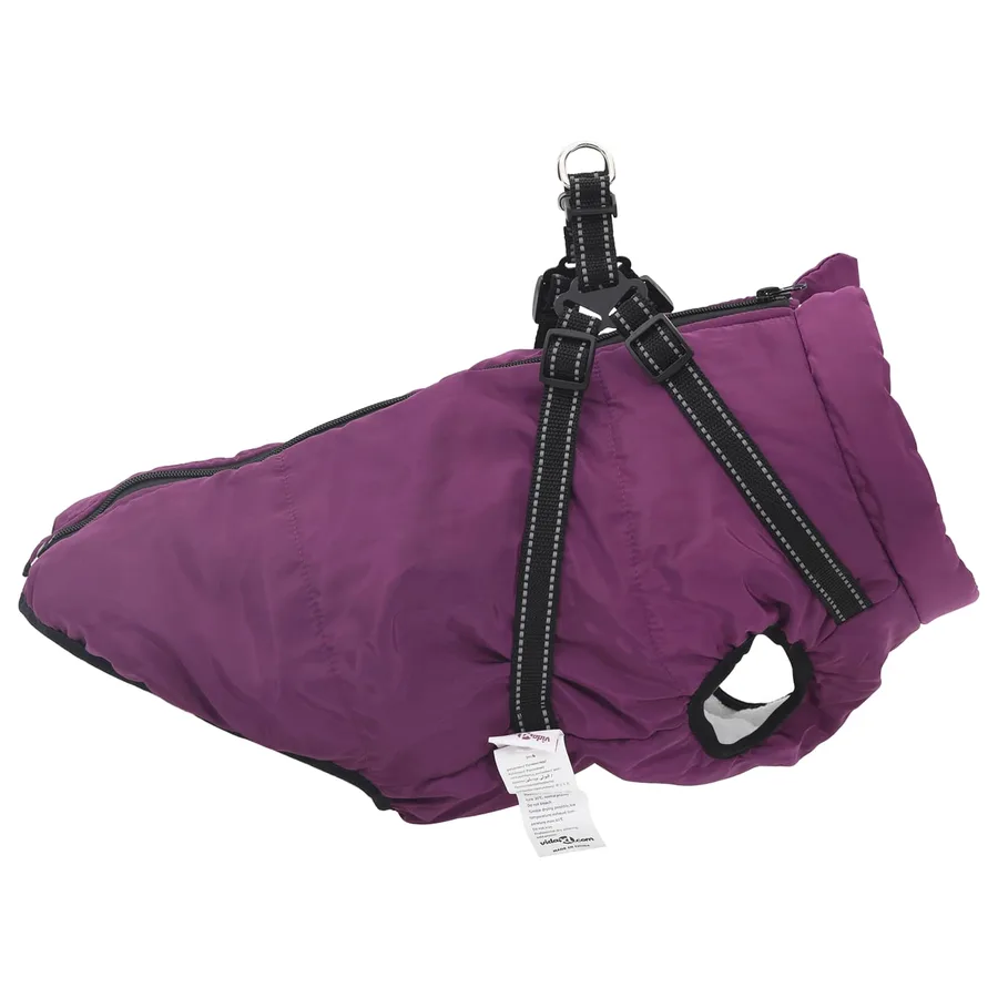 Manteau pour chien Pourpre L52 Fleece et Polyester - 4
