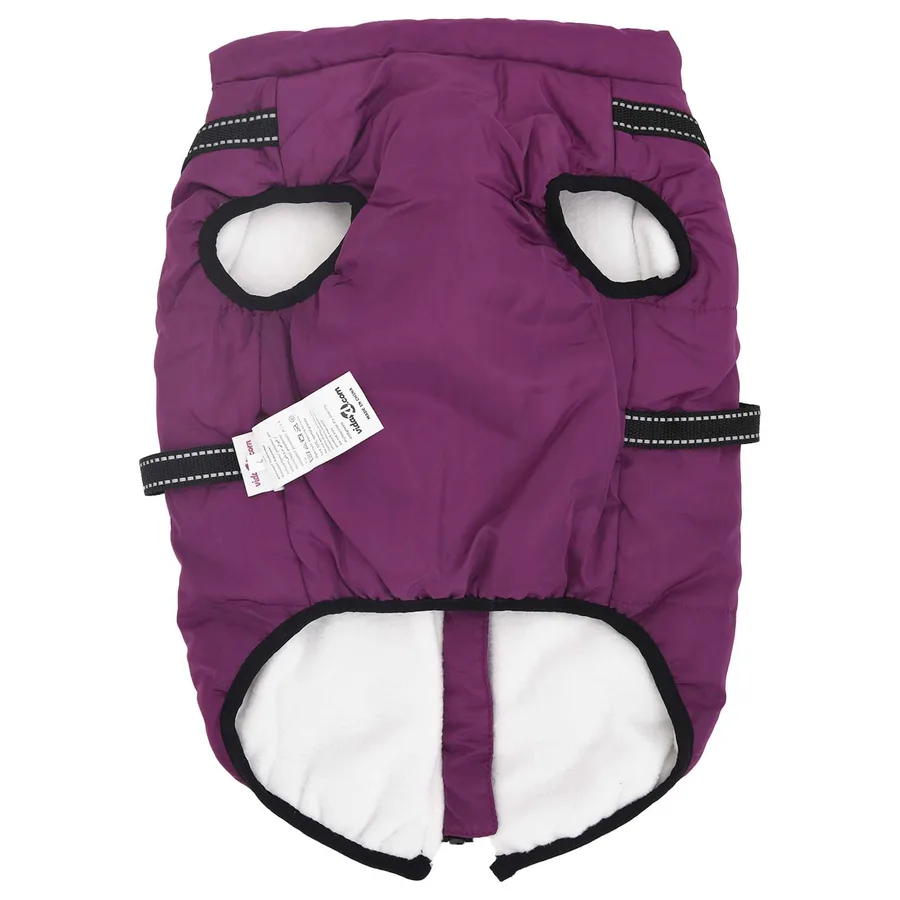 Manteau pour chien Pourpre L52 Fleece et Polyester - 5