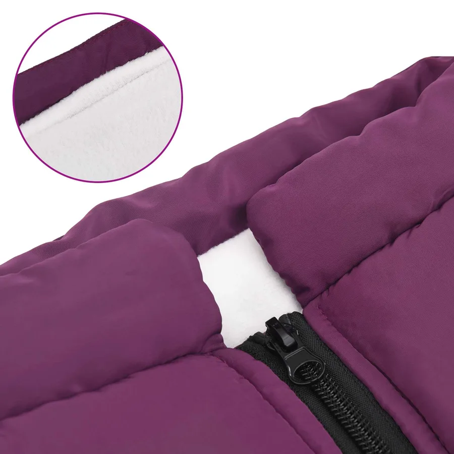 Manteau pour chien Pourpre L52 Fleece et Polyester - 7