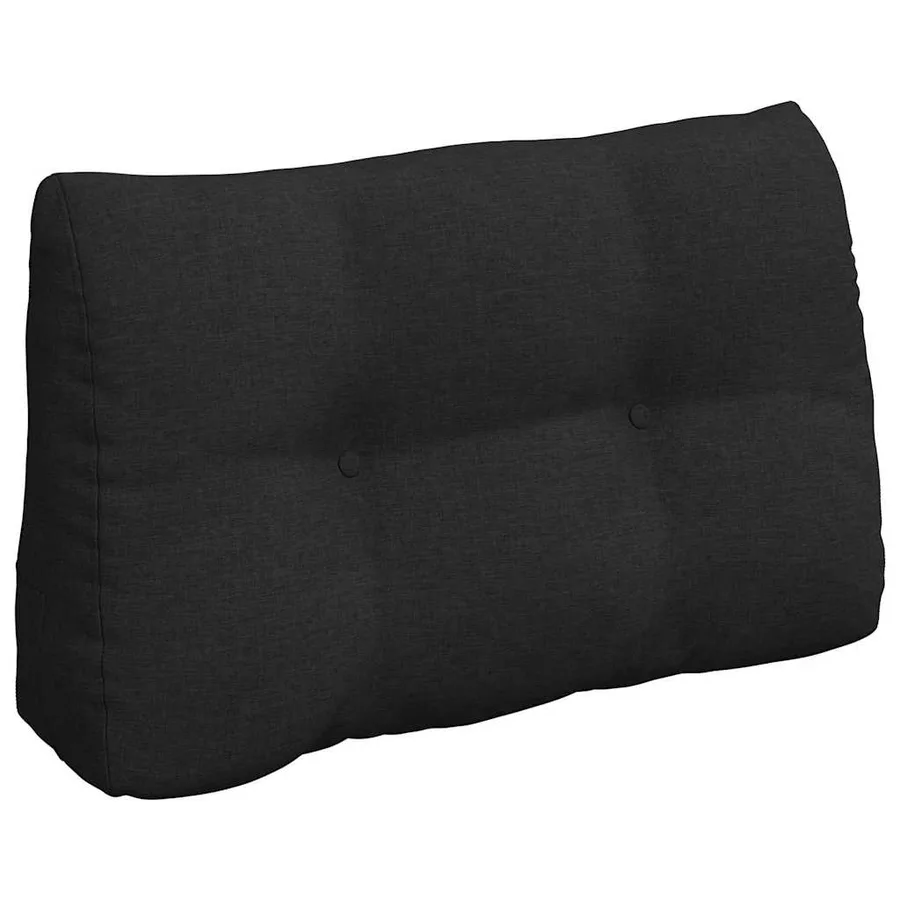 Coussin de Dos Noir 80 x 24 x 50 cm tissu - 2