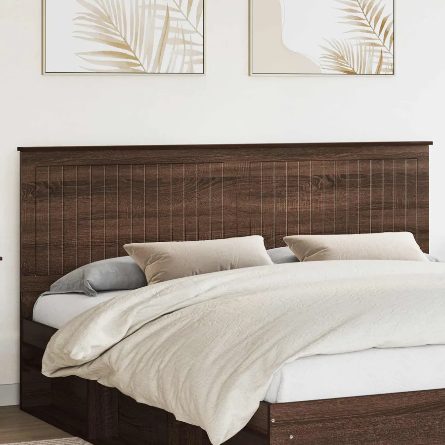 Tête de lit Chêne brun 180 cm Bois d'ingénierie