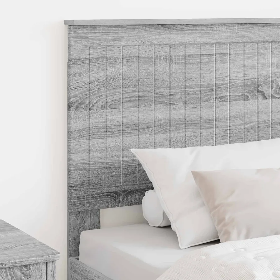 Tête de lit Gris Sonoma 90 cm Bois d'ingénierie - 3