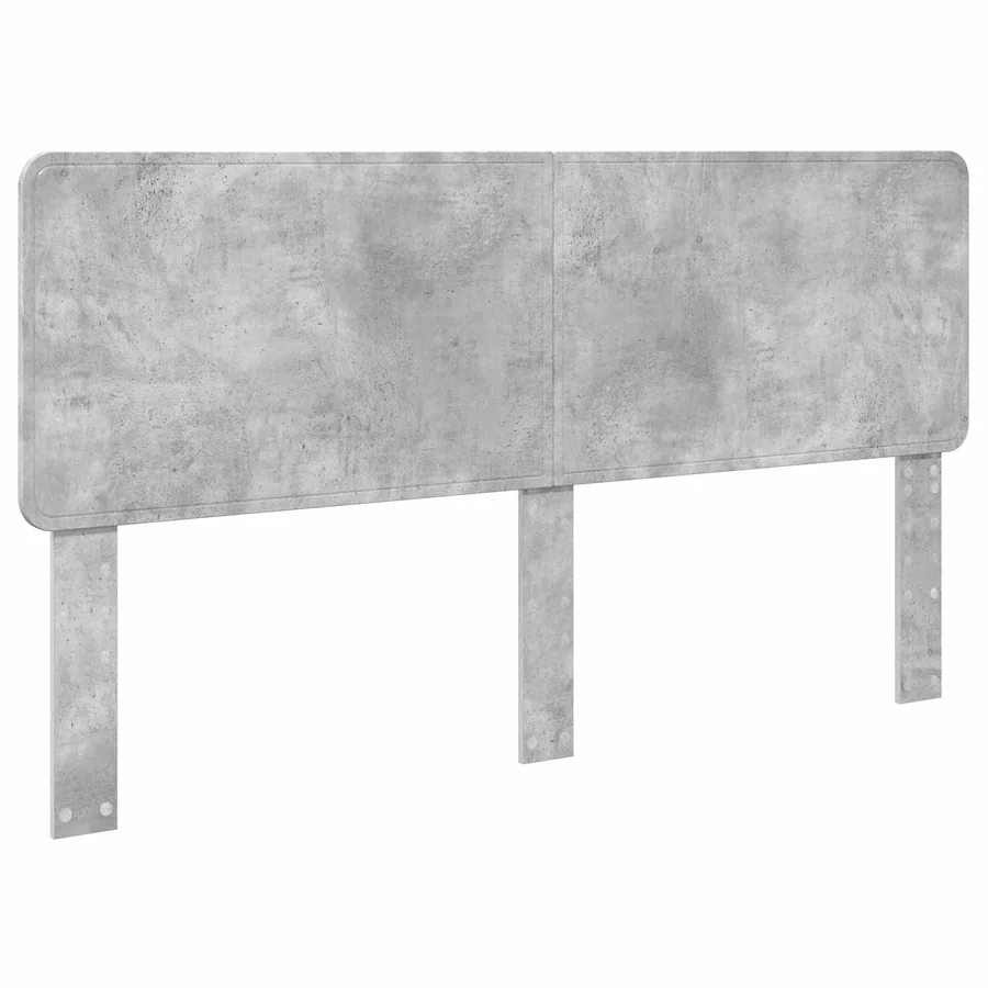 Cadre de lit Béton 180 x 200 cm Bois de pin massif - 6
