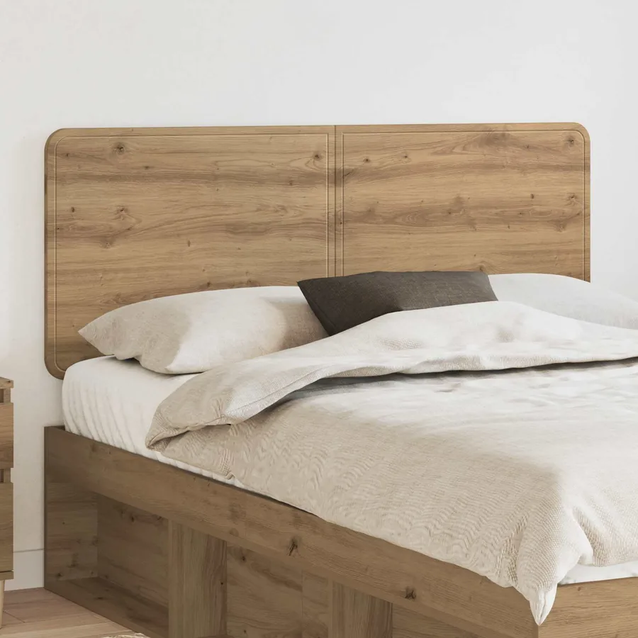 Tête de lit Chêne artisanal Bois d'ingénierie