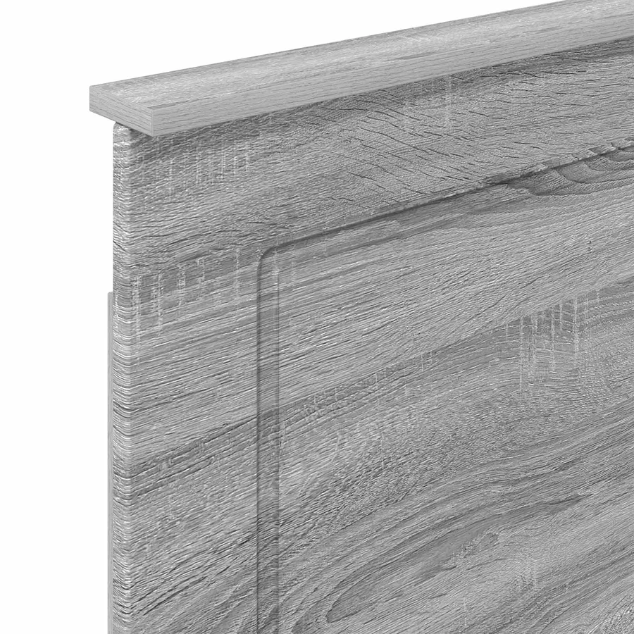 Tête de lit Gris Sonoma 100 cm Bois d’ingénierie - 7