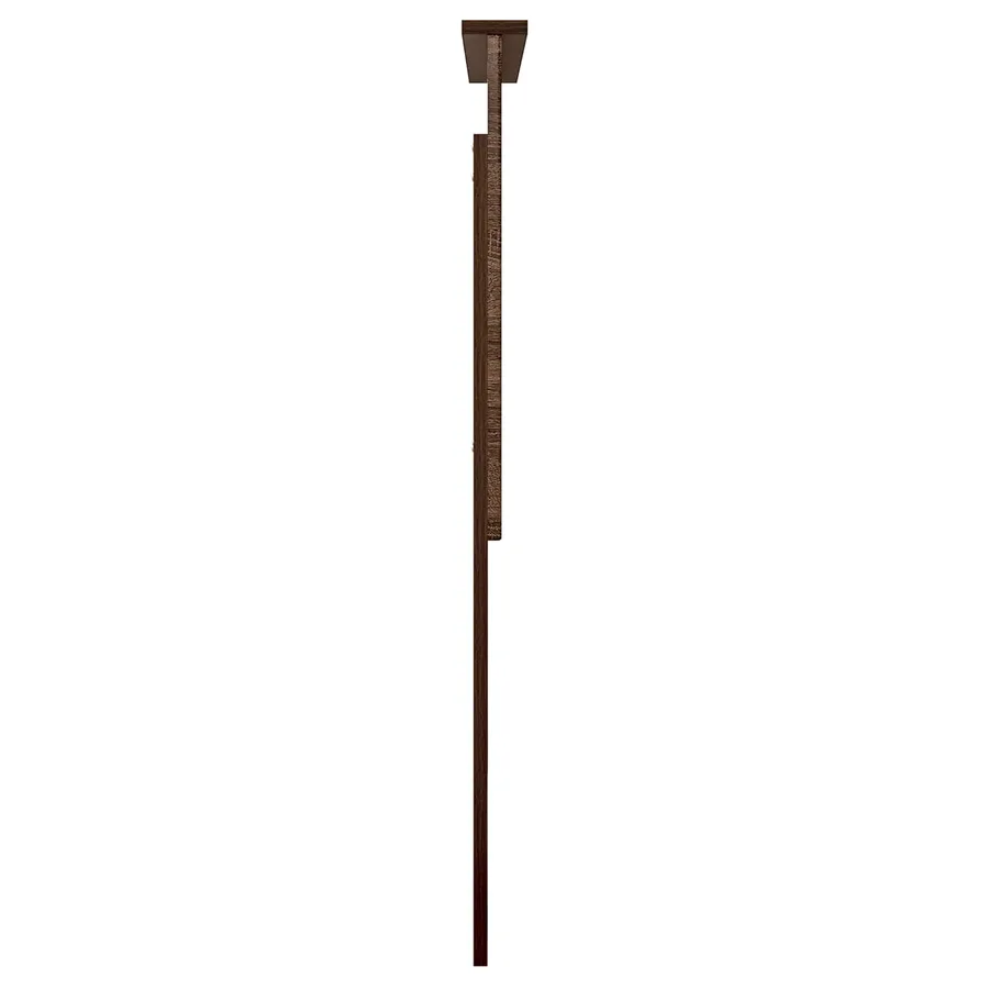 Tête de lit avec tête de lit Chêne brun 80 cm Bois d'ingénierie - 5