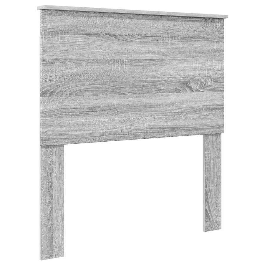 Lit de Rangement Gris Sonoma 75 x 190 cm Bois d'ingénierie - 7