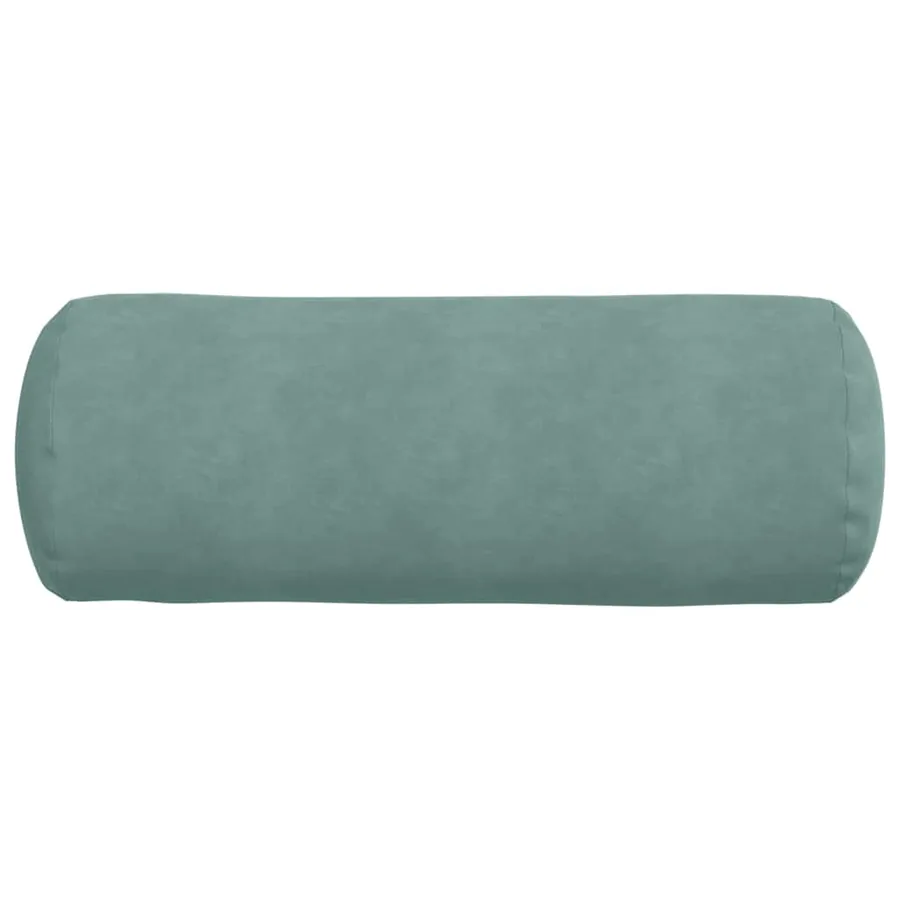 Coussins d'accent 2 pcs Vert Mer Ø 25 x 70 cm - 6