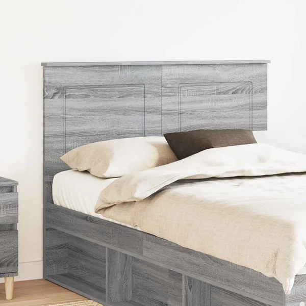 Tête de lit Gris Sonoma 100 cm Bois d’ingénierie