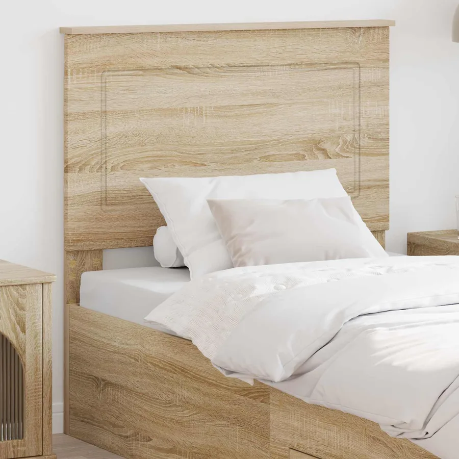 Tête de lit Chêne Sonoma 100 cm Bois d’ingénierie