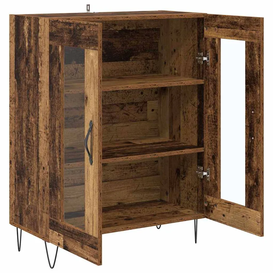 Buffet Bois Ancien 69,5 x 34 x 90 cm Bois d'ingénierie - 5