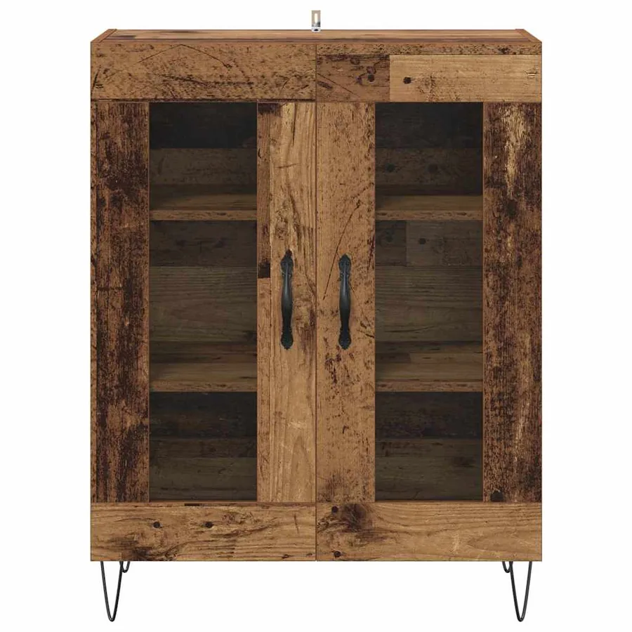 Buffet Bois Ancien 69,5 x 34 x 90 cm Bois d'ingénierie - 6
