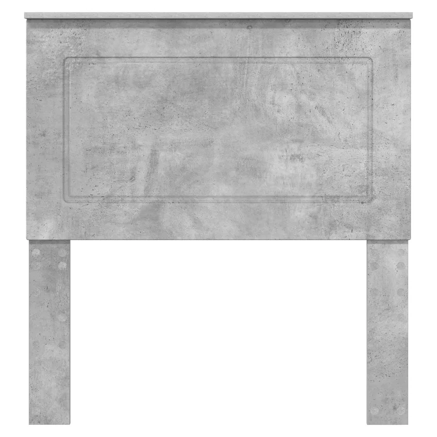 Tête de lit Gris Béton 100 cm Bois d’ingénierie - 4