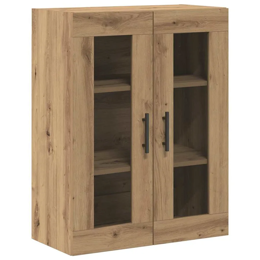 Haut Armoire 2 pcs Chêne artisanal 69,5 x 34 x 180 cm - 5