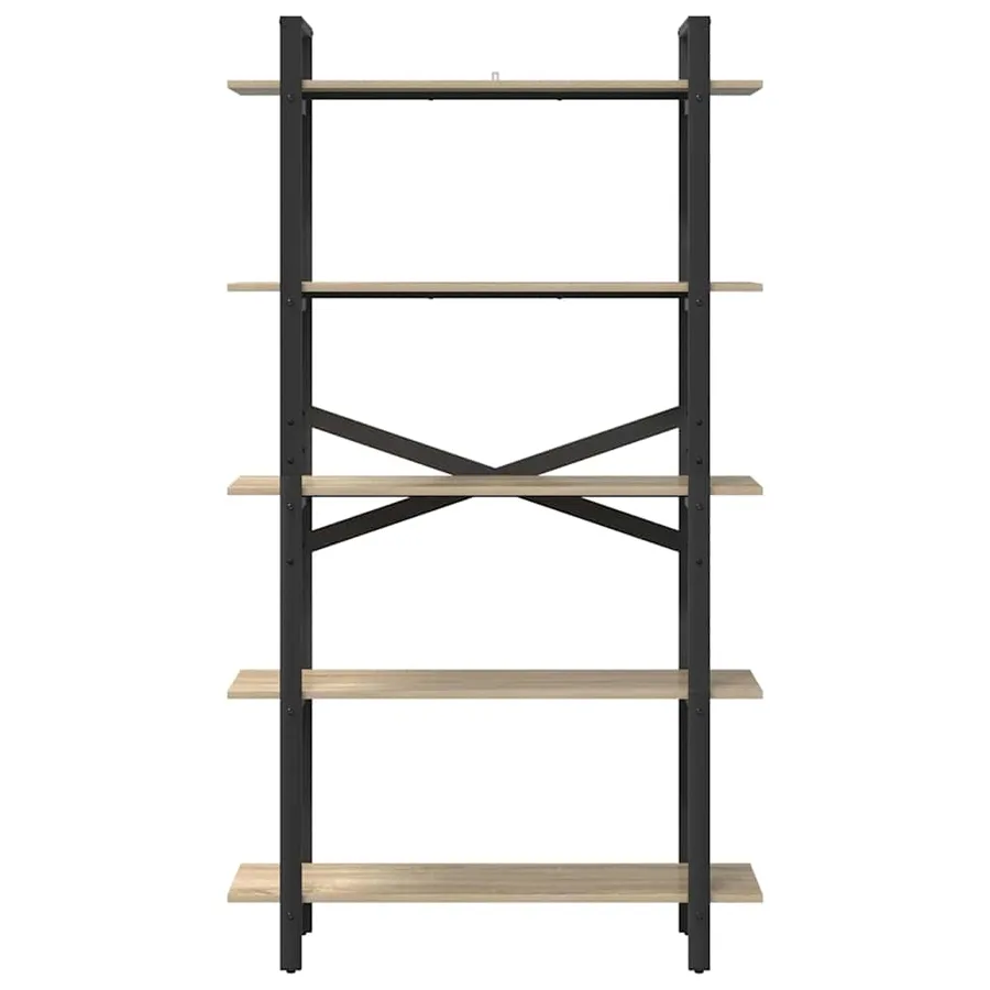 Étagère Chêne Sonoma 100 x 33,5 x 178 cm Bois d'ingénierie - 5