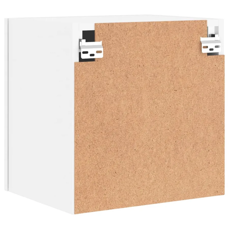 Meubles TV muraux 2 pcs blanc 40,5x30x40 cm bois d'ingénierie - 10