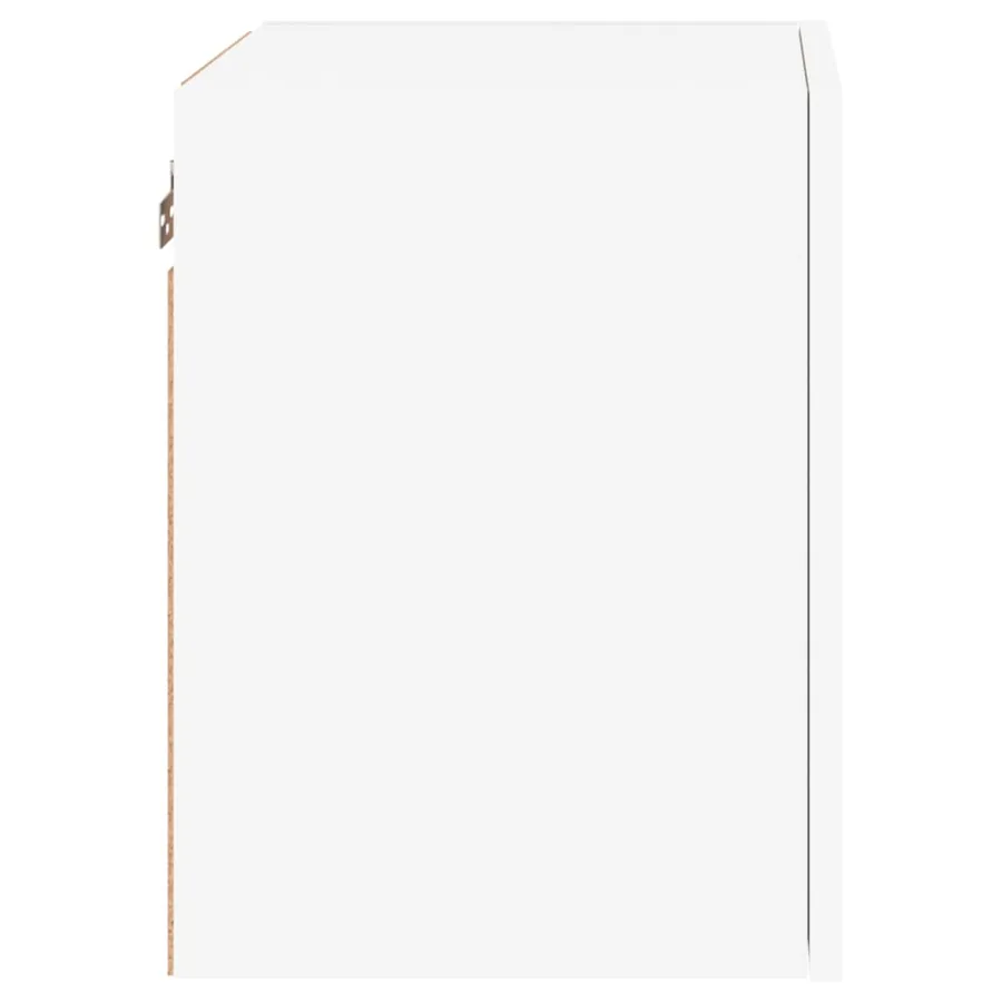 Meubles TV muraux 2 pcs blanc 40,5x30x40 cm bois d'ingénierie - 9