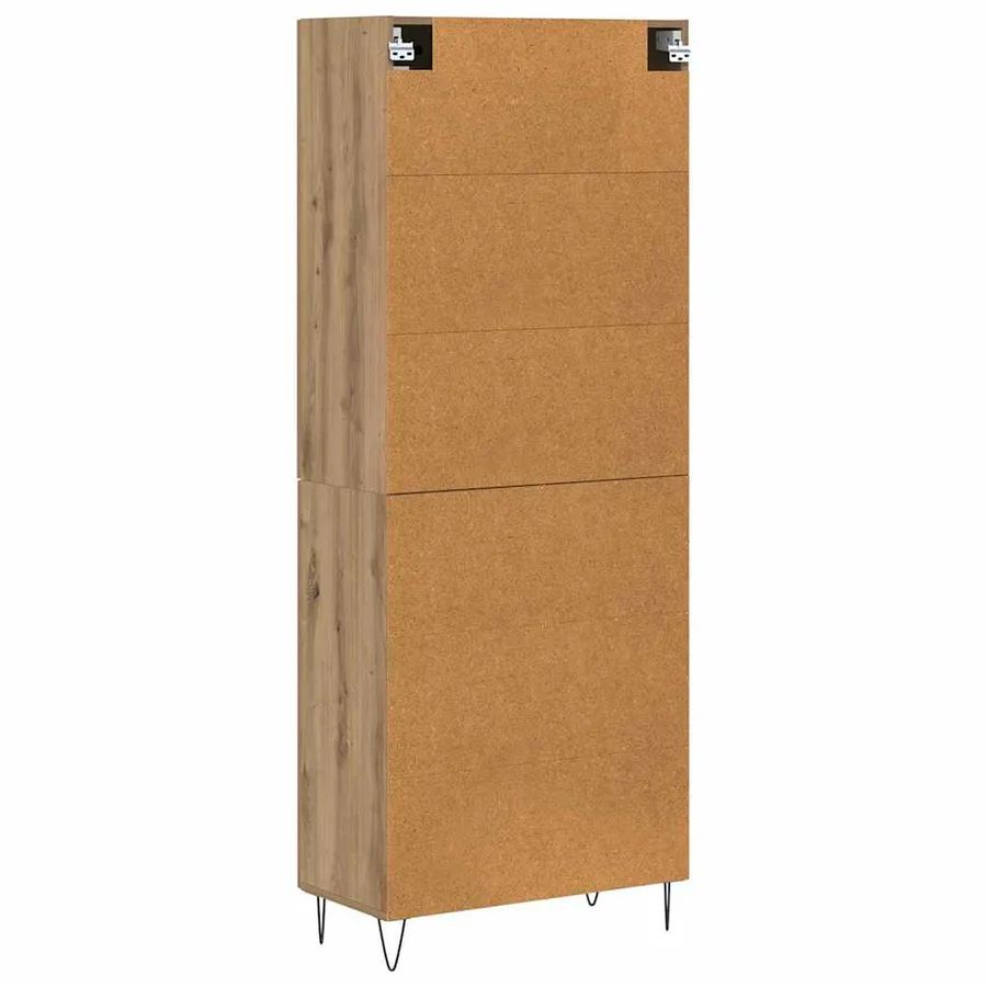 Haut Armoire Chêne artisanal 69,5 x 34 x 90 cm - 8