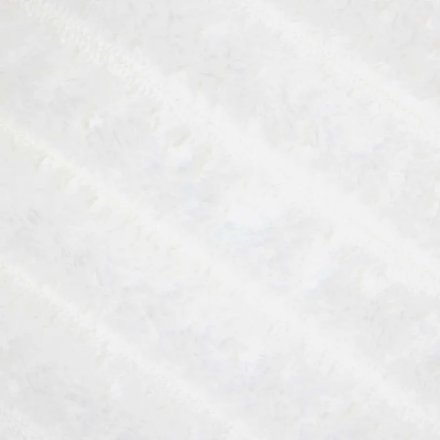 Jeté Blanc 150 x 130 cm Toison - 7