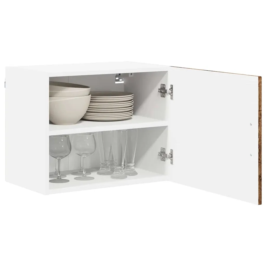 Meuble mural LUCCA Bois ancien 50 x 31 x 40 cm - 3