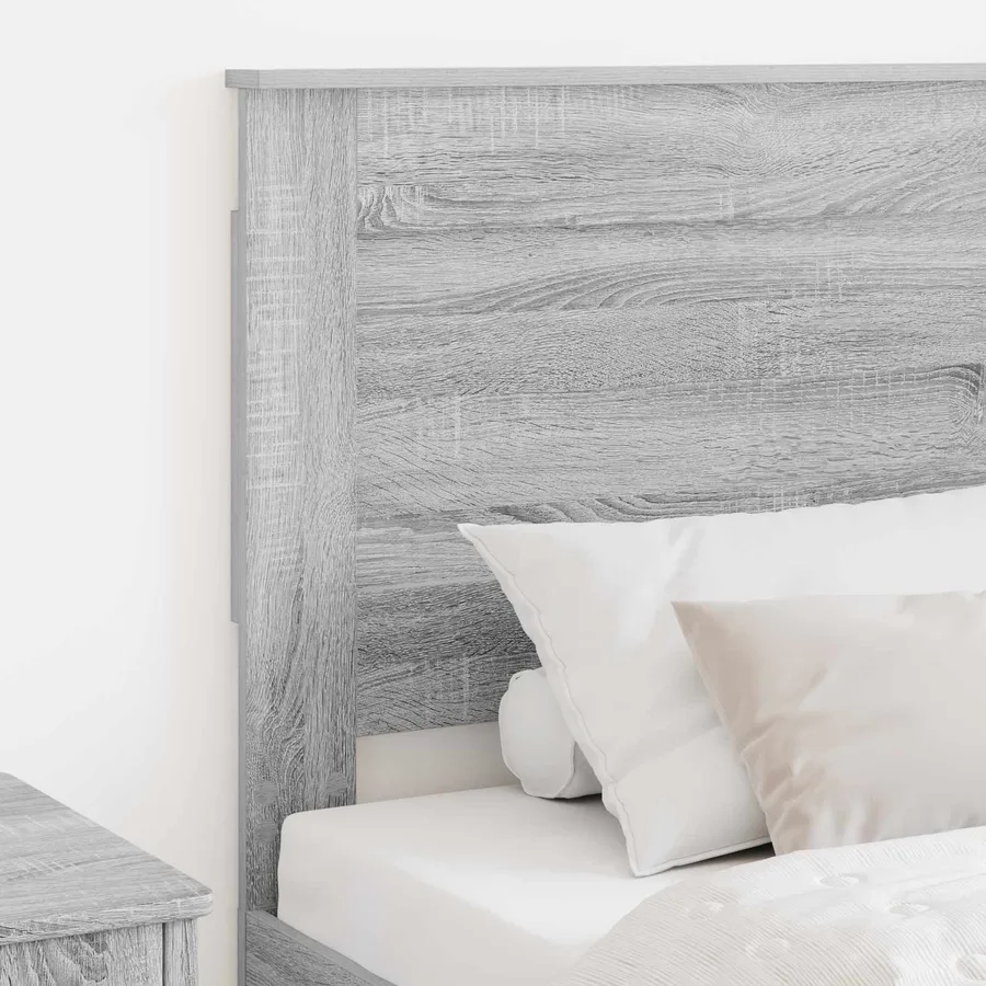 Tête de lit Gris Sonoma 80 cm Bois d'ingénierie - 3