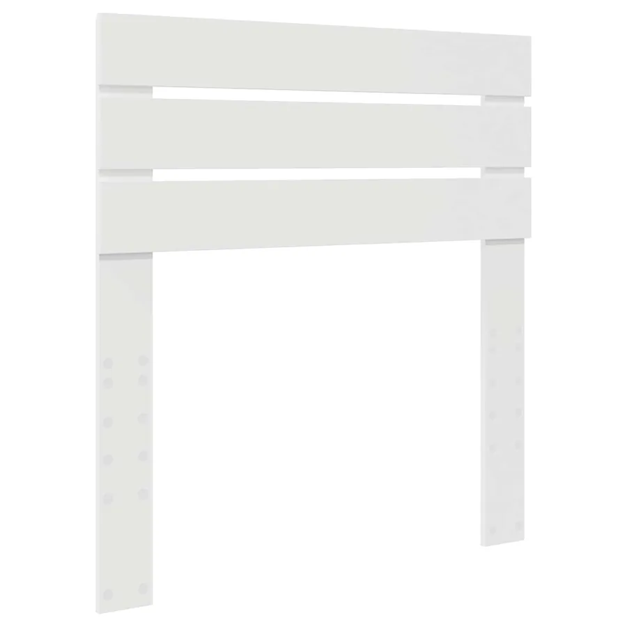 Tête de lit Blanc Bois d'ingénierie - 2