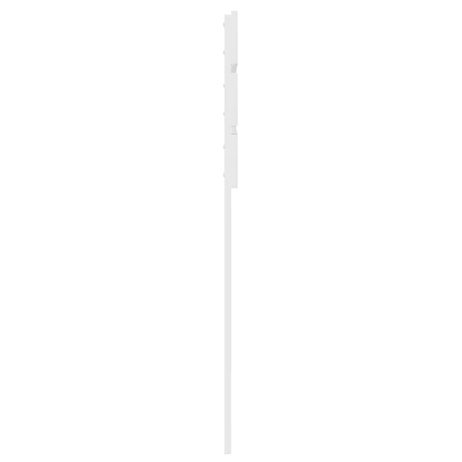 Tête de lit Blanc Bois d'ingénierie - 5