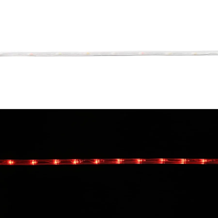 Lumière en corde avec 1200 LED Rouge 50 m PVC - 7