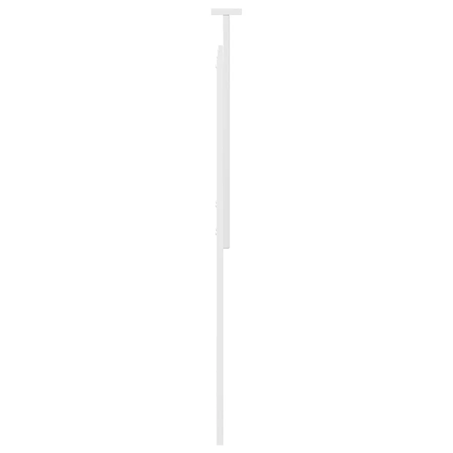 Tête de lit Blanc 100 cm Bois d’ingénierie - 5