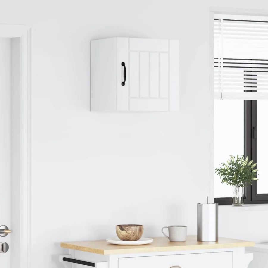Meuble mural LUCCA Blanc 40 x 31 x 40 cm Bois d'ingénierie - 4