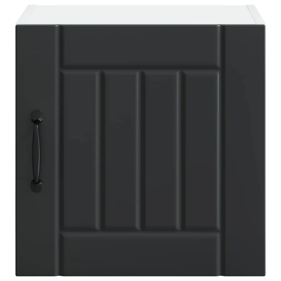 Meuble mural LUCCA Noir 40 x 31 x 40 cm Bois d'ingénierie - 6