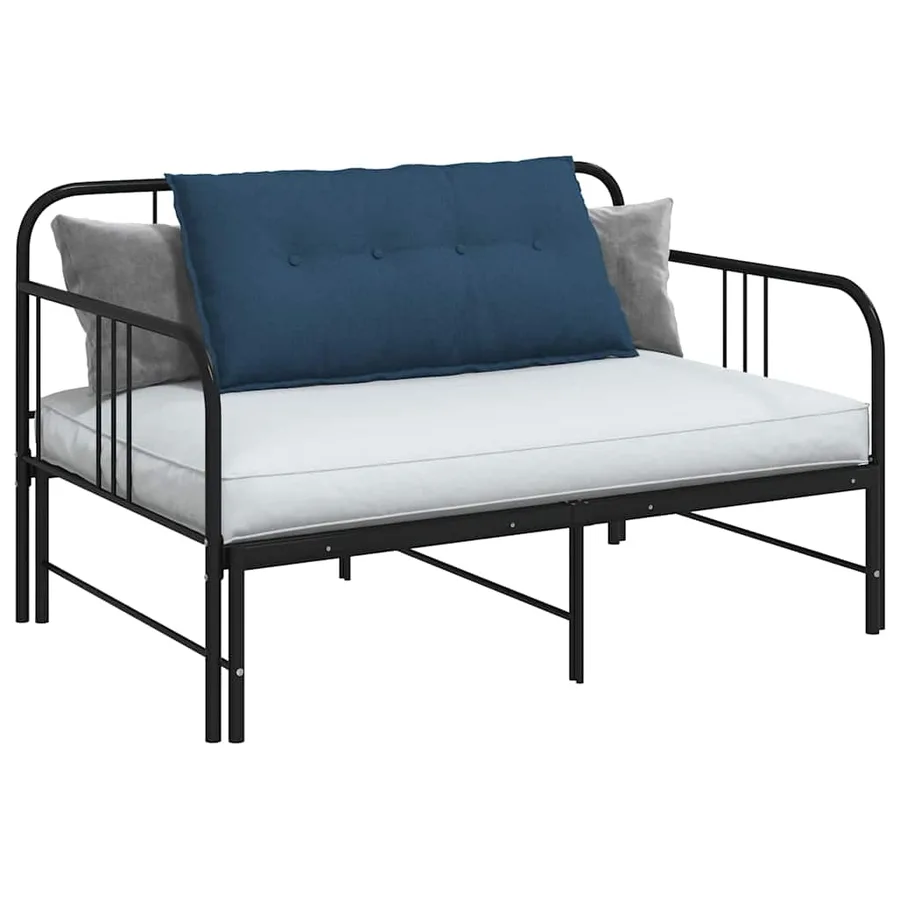 Coussin de Dos Bleu 100 x 19 x 50 cm tissu - 3