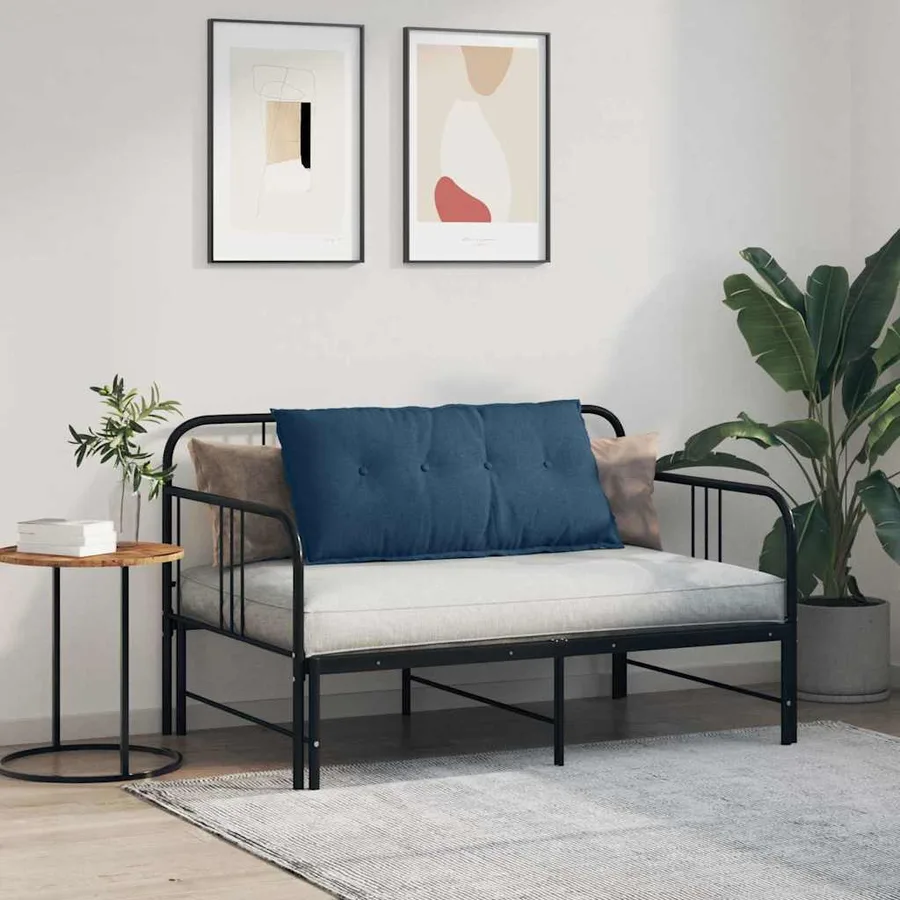 Coussin de Dos Bleu 100 x 19 x 50 cm tissu - 4