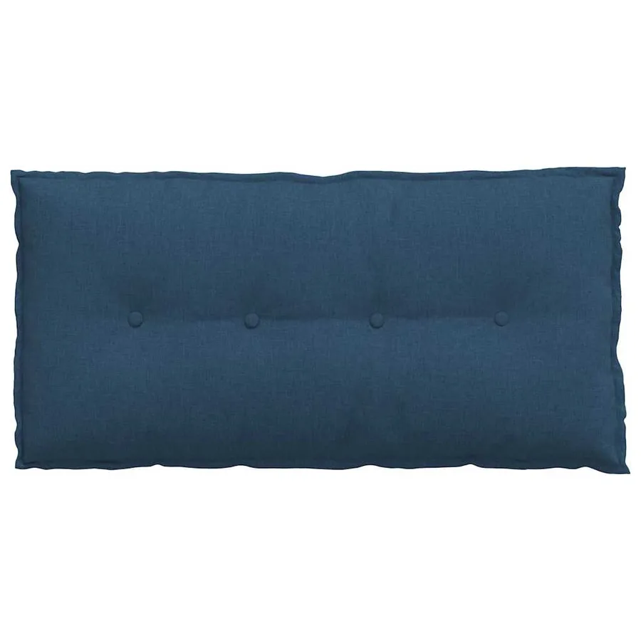 Coussin de Dos Bleu 100 x 19 x 50 cm tissu - 6