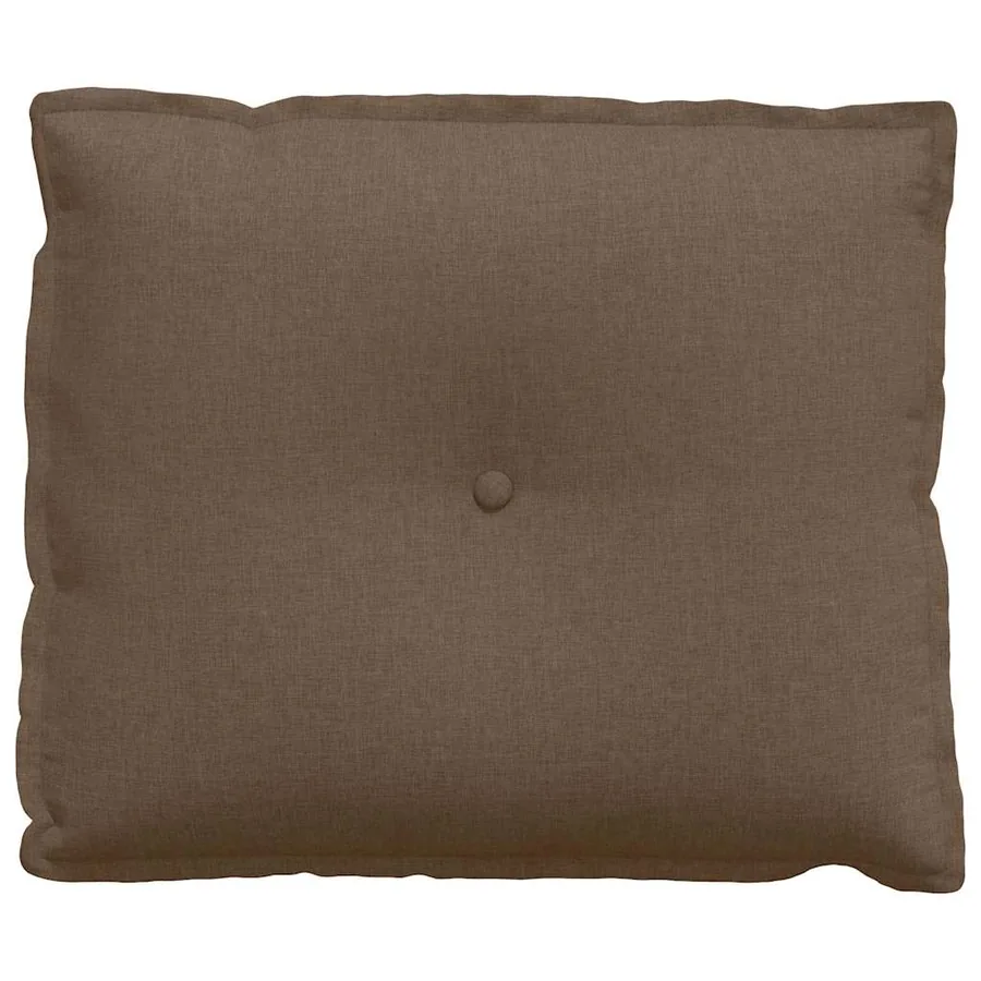 Coussin de Dos Marron 60 x 19 x 50 cm tissu - 5