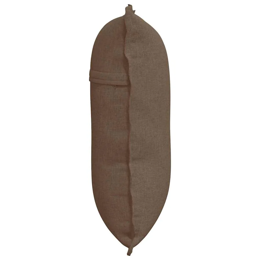 Coussin de Dos Marron 60 x 19 x 50 cm tissu - 6