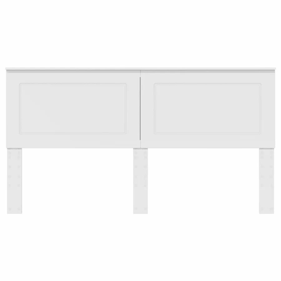 Tête de lit Blanc 100 cm Bois d’ingénierie - 4