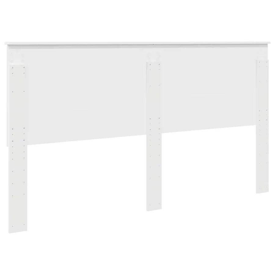 Tête de lit Blanc 100 cm Bois d’ingénierie - 6