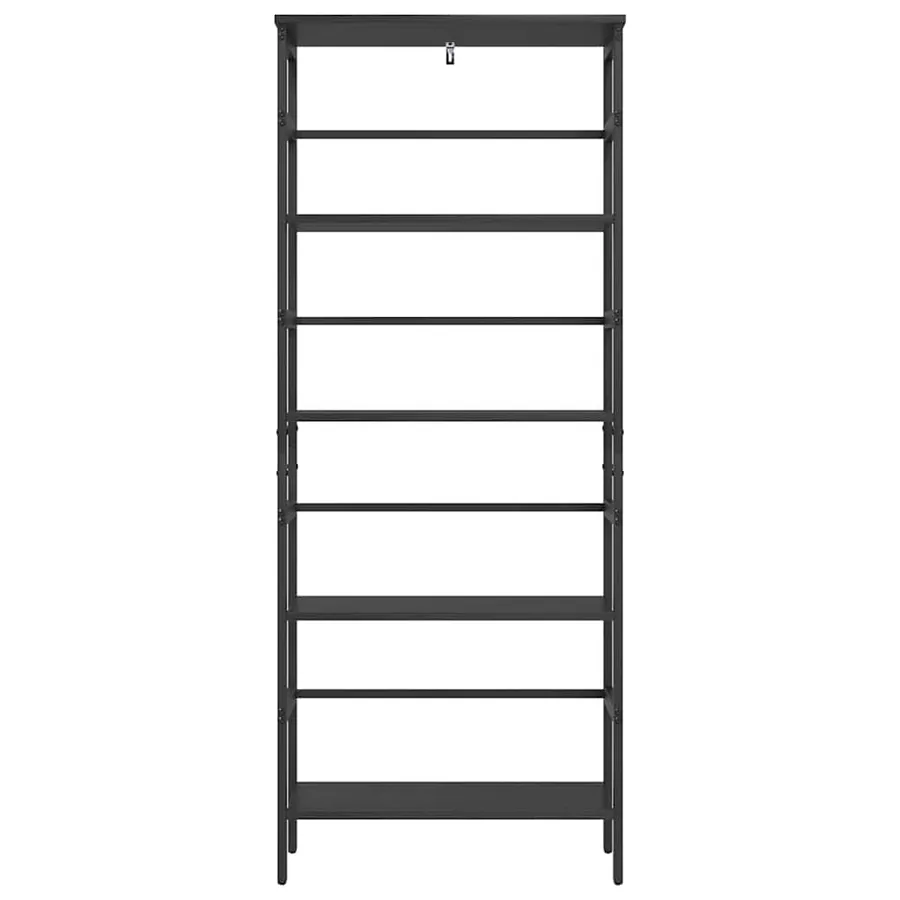 Étagère Chêne noir 60 x 29,5 x 149 cm Bois d'ingénierie - 5