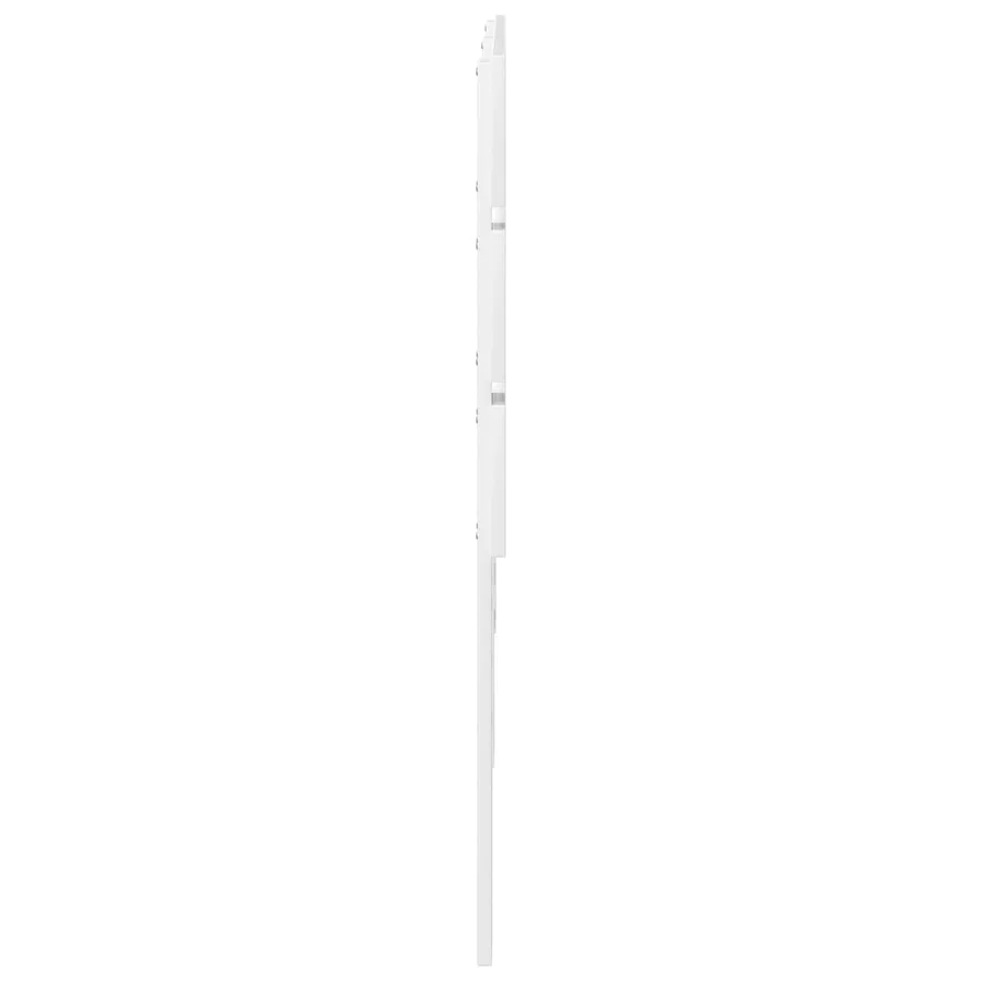 Tête de lit Blanc Bois d'ingénierie - 5
