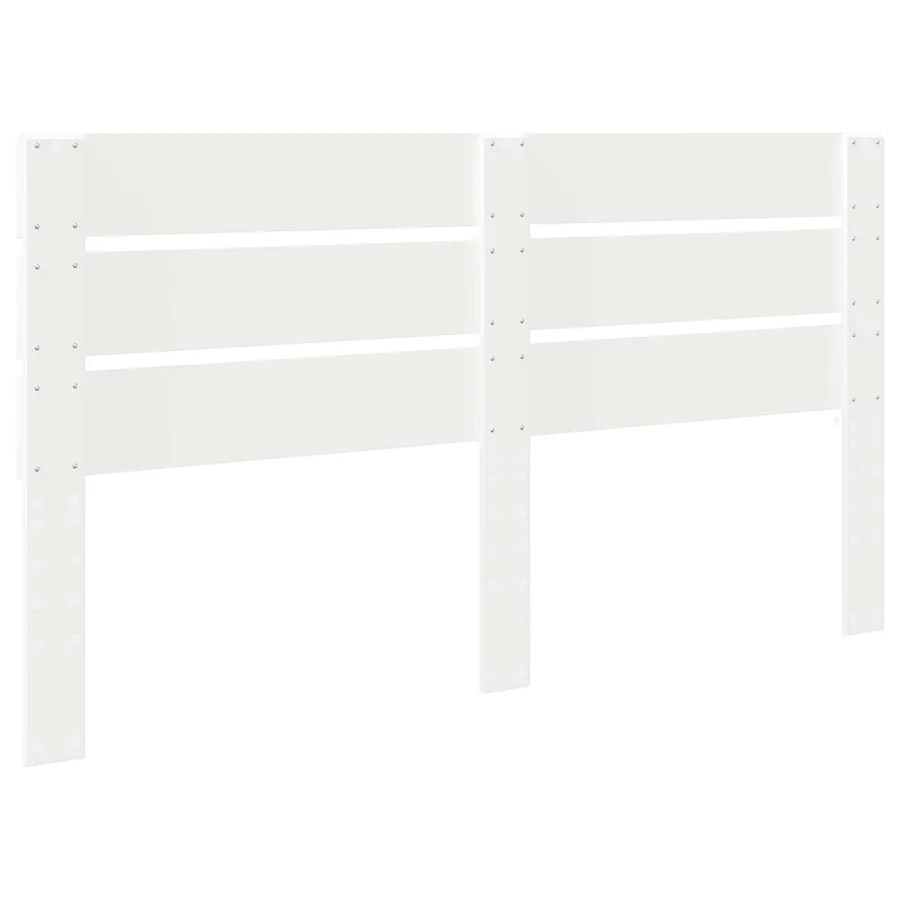 Tête de lit Blanc Bois d'ingénierie - 6