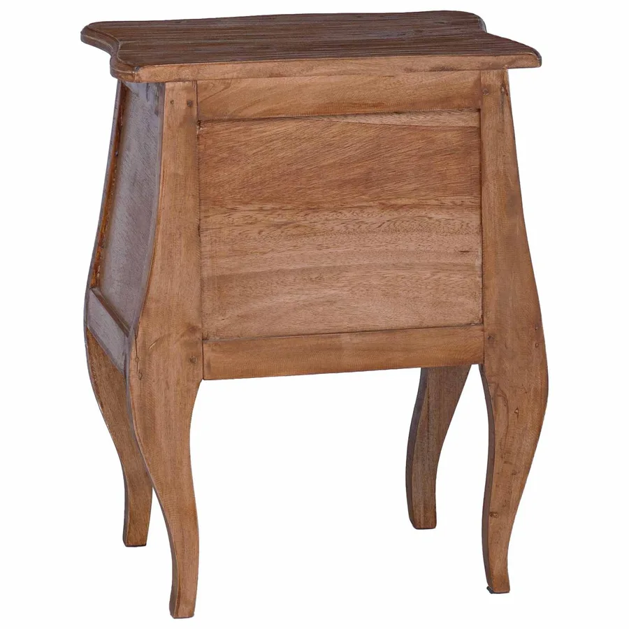 Coffre de rangement 48 x 35 x 64 cm Bois de Mahogany Massif - 7