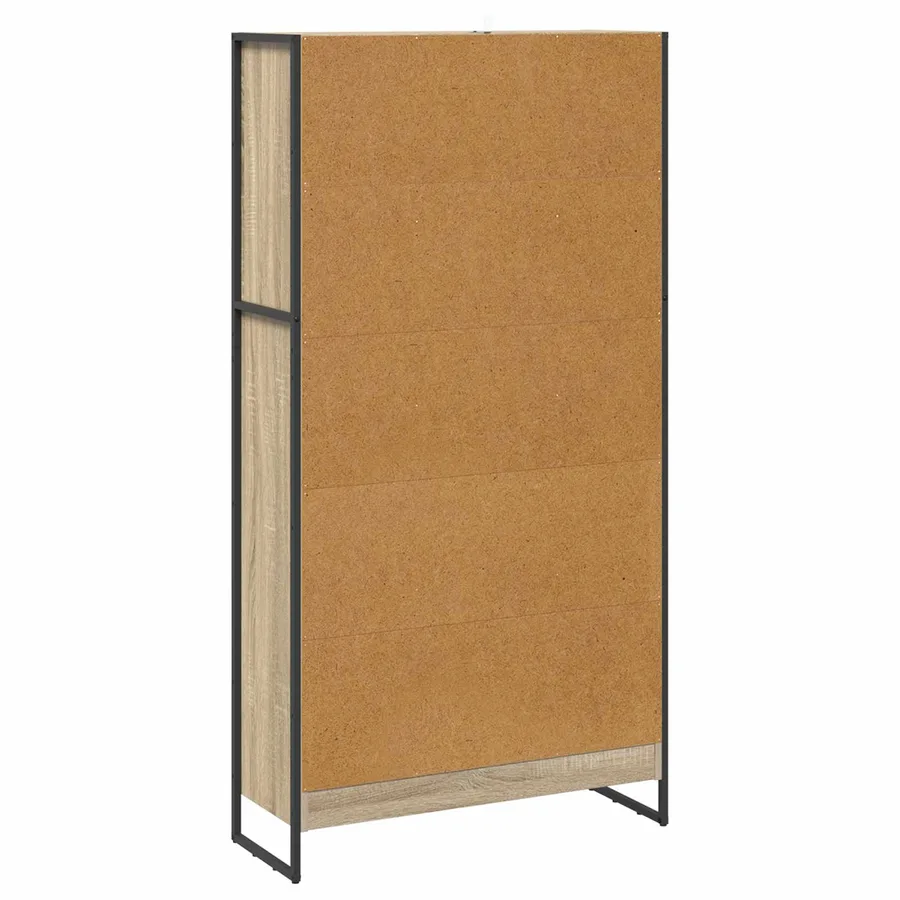 Bibliothèque 80 x 30 x 155 cm Bois d'ingénierie Sonoma - 7