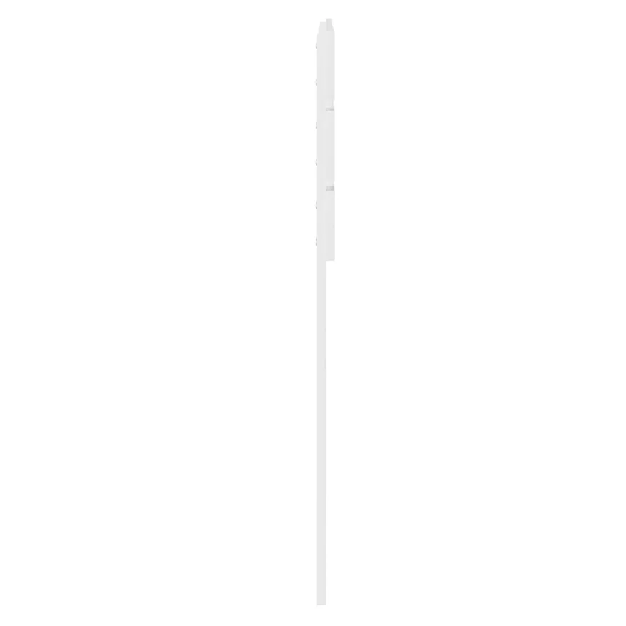 Tête de lit Blanc Bois d'ingénierie - 5
