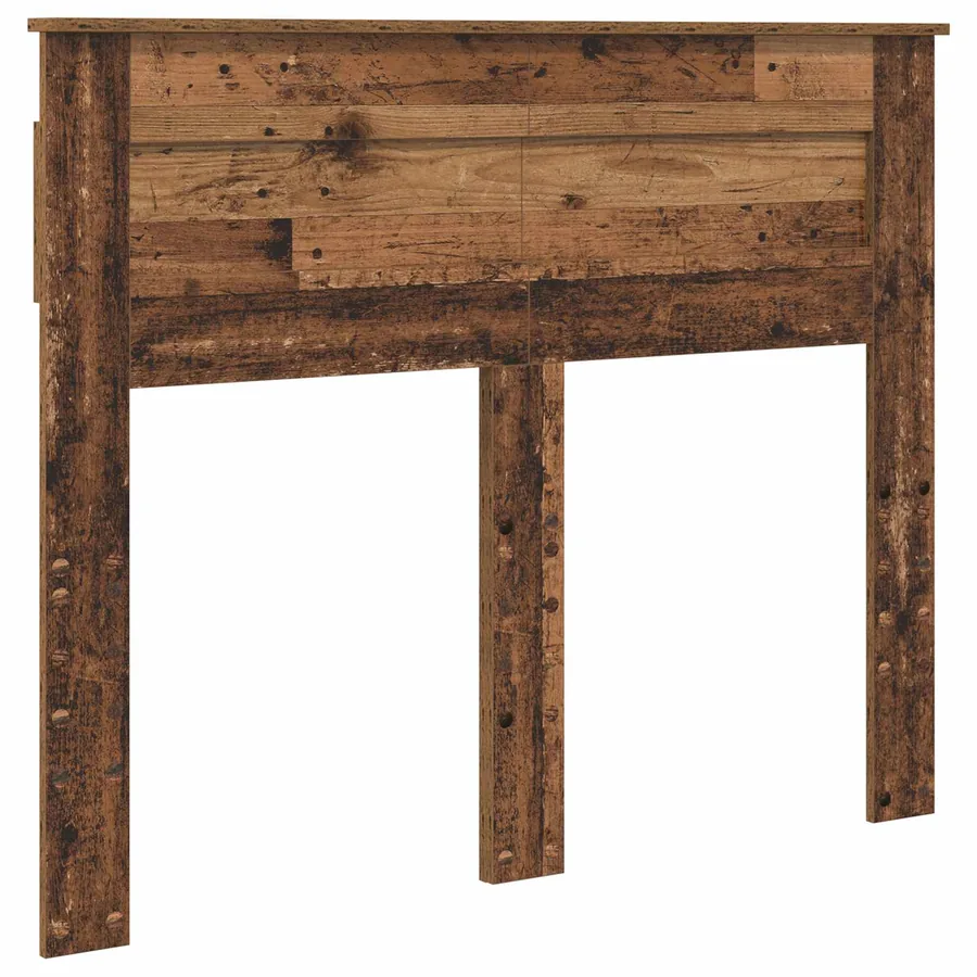 Cadre de lit Bois ancien 120 x 190 cm Bois de pin massif - 6