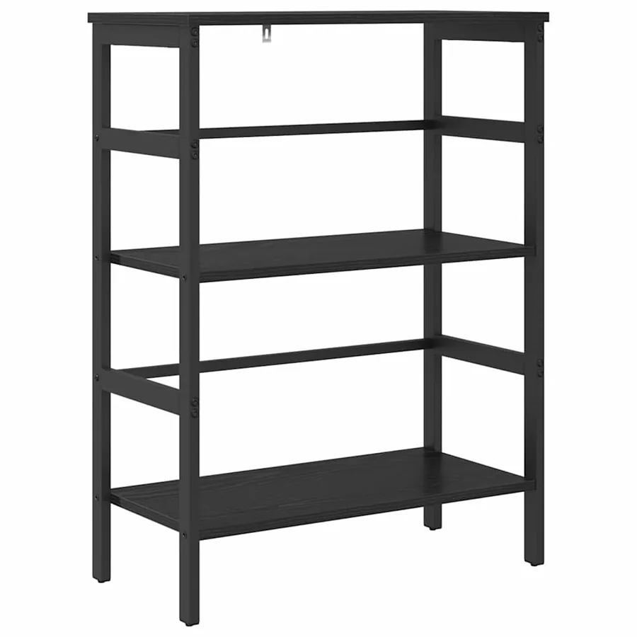 Étagère Chêne noir 60 x 29,5 x 81 cm Bois d'ingénierie - 2